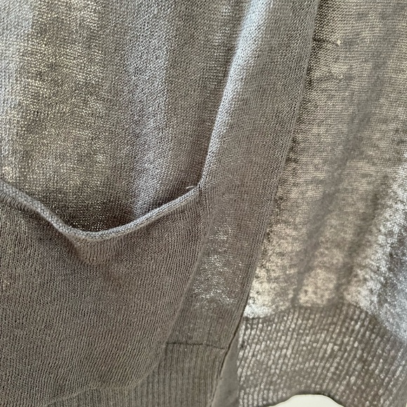 Classiques Entier Longline Linen Cardigan Size Small - Picture 6 of 8